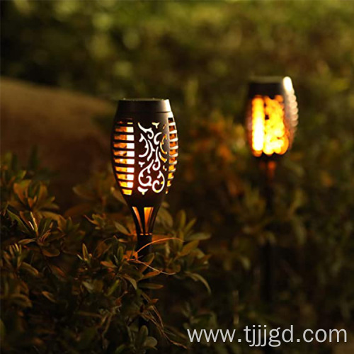 Solar Flame Garden Light